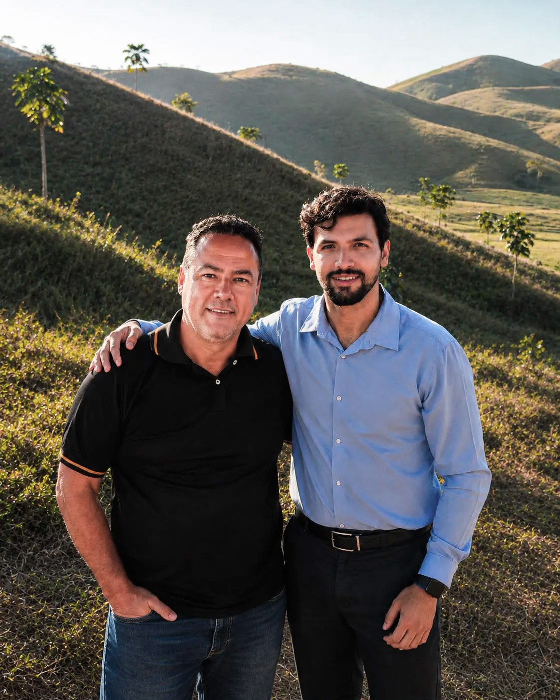 Equipe da Lopes Coimbra em campo, em um dos empreendimentos