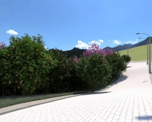 Projeto da área verde de preservação permanente do Vale dos Passos, em Bicas/MG